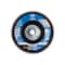 Pferd 5" x 5/8-11 Thd. POLIFAN Flap Disc - CO-COOL SG STEELOX, Ceramic oxide, 40 Grit, Conical 62681 - alternate 3